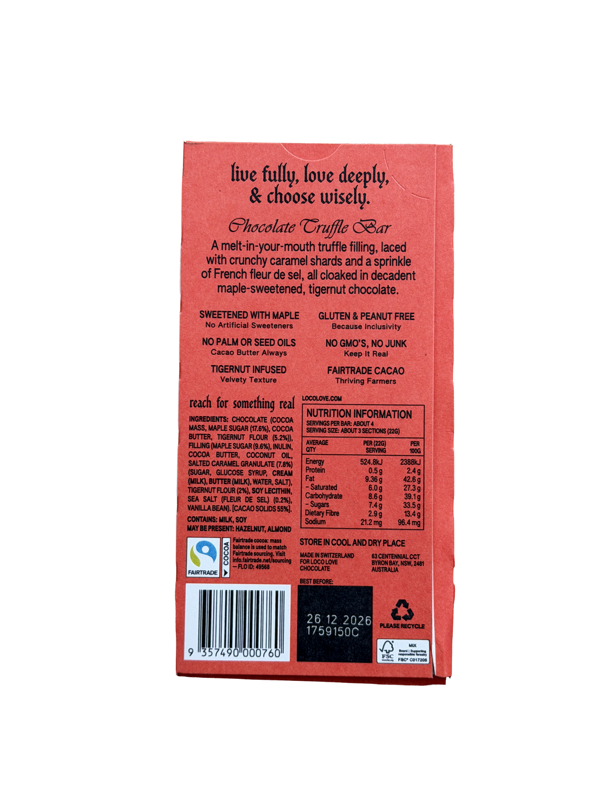 Luvio Salted Caramel Crunch